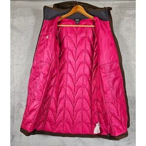 Outdoor‎ Research Aria Storm Jacket Parka Puffer Down Fill Quilted Medium Brown